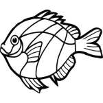 Fish Sticker 564