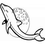 Dolphin Sticker 258