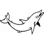 Dolphin Sticker 275