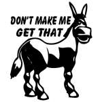 Donkey 2 Sticker