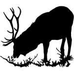 Elk 7 Sticker