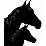 Horse 11 Sticker