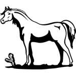 Horse 16 Sticker