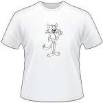 Cartoon Cat T-Shirt 3