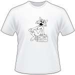 Cartoon Cat T-Shirt 9