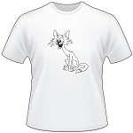 Cartoon Cat T-Shirt 11