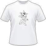 Cartoon Cat T-Shirt 32