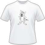 Cartoon Cat T-Shirt 33