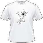 Cartoon Cat T-Shirt 48