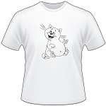 Cartoon Cat T-Shirt 55