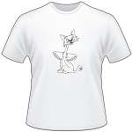 Cartoon Cat T-Shirt 56