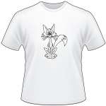 Cartoon Cat T-Shirt 57