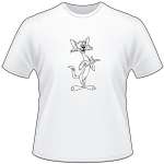 Cartoon Cat T-Shirt 63