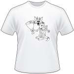 Cartoon Cat T-Shirt 68