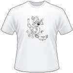 Cartoon Cat T-Shirt 76