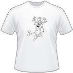 Cartoon Cat T-Shirt 77