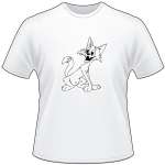 Cartoon Cat T-Shirt 79