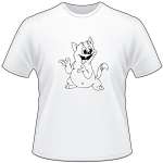 Cartoon Cat T-Shirt 95
