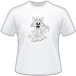 Cartoon Cat T-Shirt 96