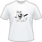 Cartoon Dog T-Shirt 7