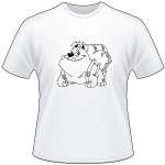 Cartoon Dog T-Shirt 19