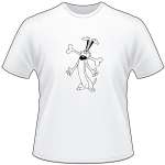 Cartoon Dog T-Shirt 25