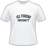 Ice Fishing University T-Shirt
