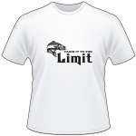 Takin It To the Limit Striper Fishing T-Shirt 2