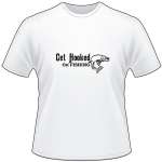 Get Hooked on Fishing Salmon Fishing T-Shirt