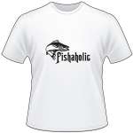 Fishaholic Bass T-Shirt
