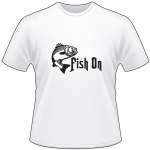 Fish On Striper Fishing T-Shirt 2