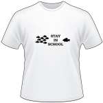 Stay in School Fish T-Shirt