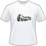 Trout Reaper Salmon Fishing T-Shirt 2