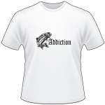 Addiction Salmon Fishing T-Shirt 2