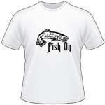 Fish On Salmon Fishing T-Shirt 3