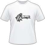 Takin It to the Limit Salmon Fishing T-Shirt 2