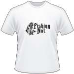 Fishing Nut Salmon Fishing T-Shirt 2