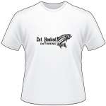 Get Hooked on Fishing Salmon Fishing T-Shirt 2