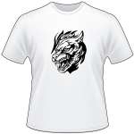 Flaming Big Cat T-Shirt 5