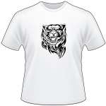 Flaming Big Cat T-Shirt 14