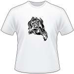 Flaming Big Cat T-Shirt 25