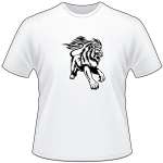 Flaming Big Cat T-Shirt 51