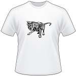 Flaming Big Cat T-Shirt 65