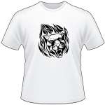 Flaming Big Cat T-Shirt 85