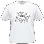 Flower T-Shirt 334