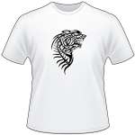 Tribal Animal Flame T-Shirt 1