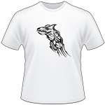 Tribal Animal Flame T-Shirt 46