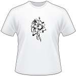 Tribal Flower T-Shirt 111