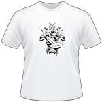 Tribal Flower T-Shirt 172