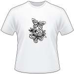 Tribal Flower T-Shirt 291